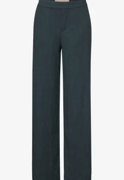 Crash broek met wijde pijpen