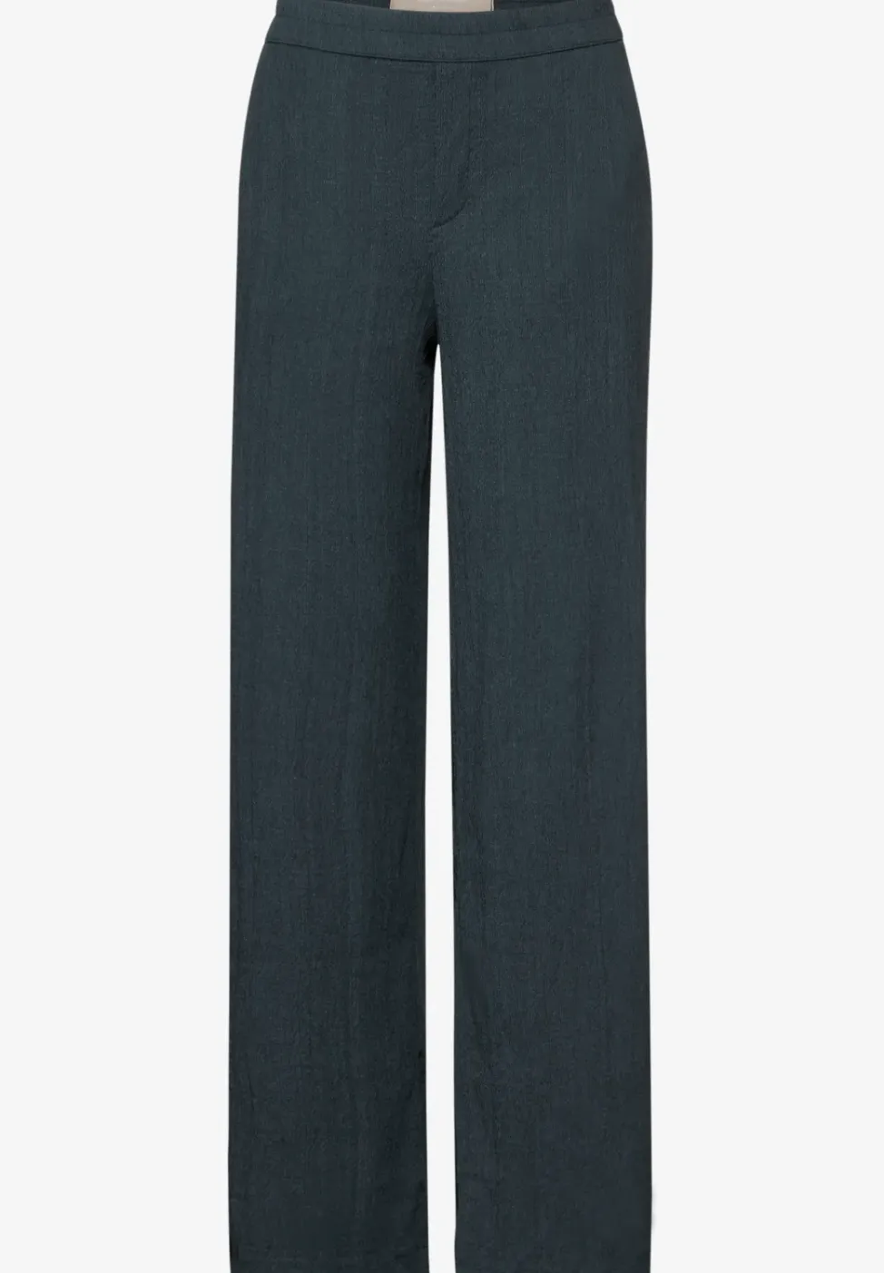 Crash broek met wijde pijpen