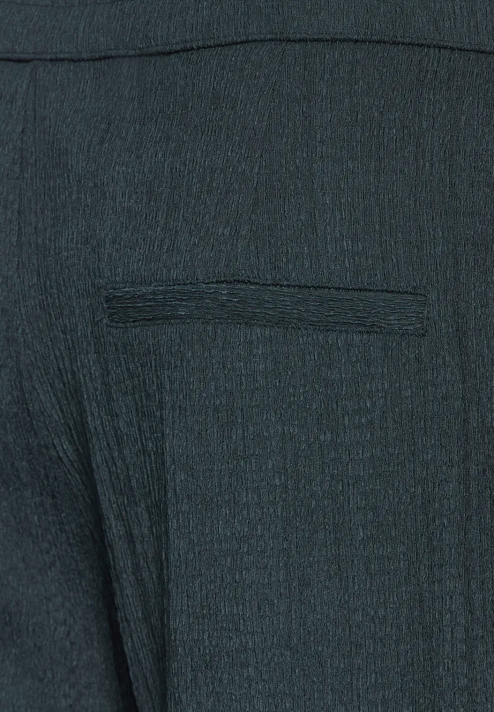Crash broek met wijde pijpen