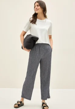 Crepe broek met rechte leg