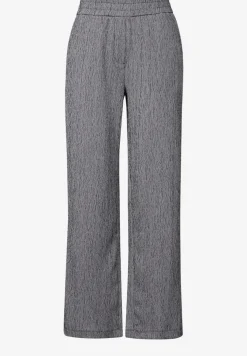 Crepe broek met rechte leg