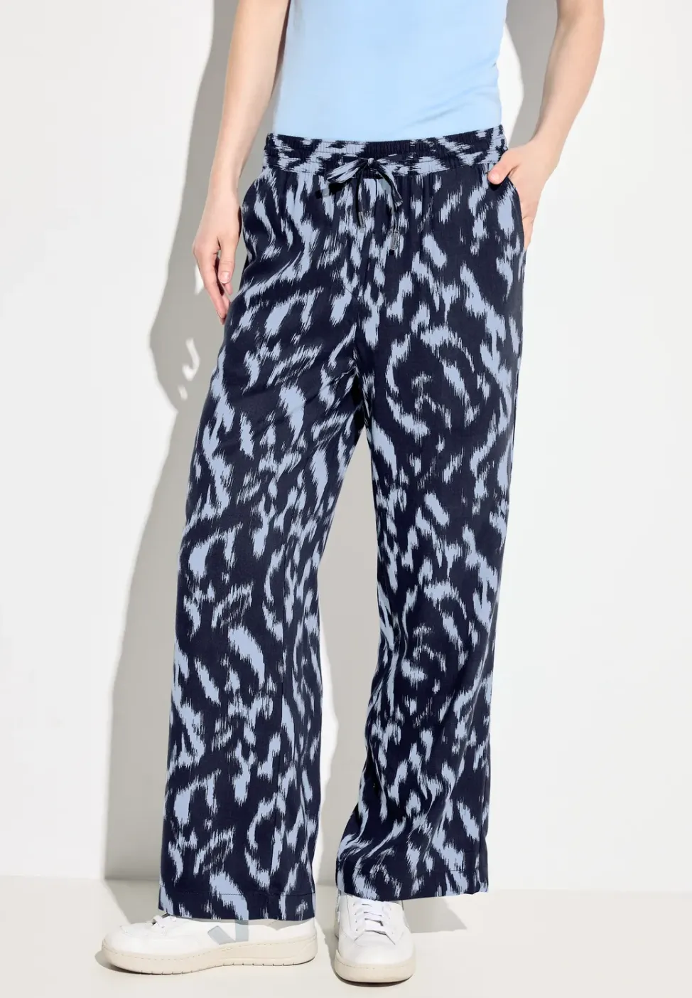 Culotte-broek met patroon