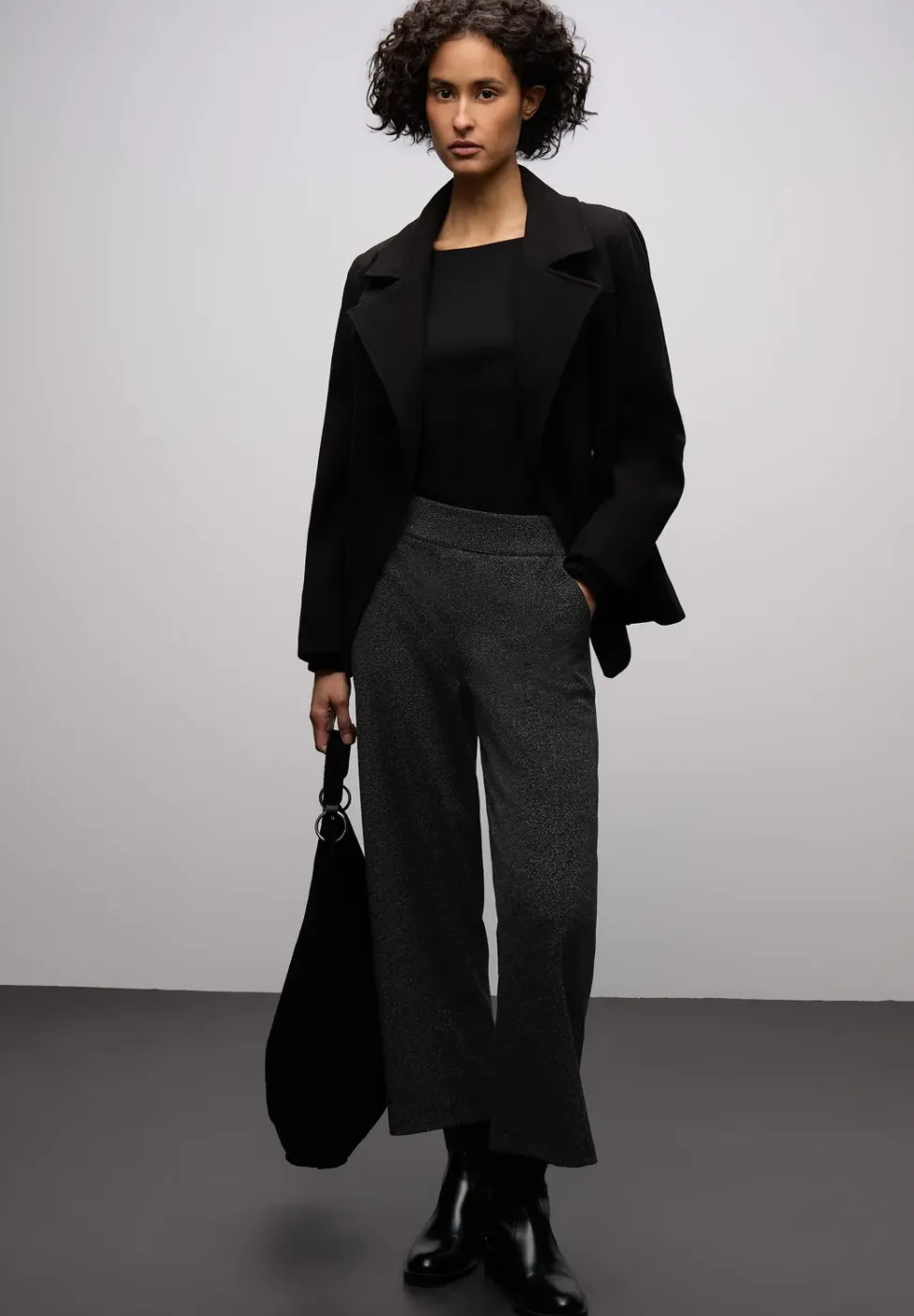 Culottes met een fijn patroon