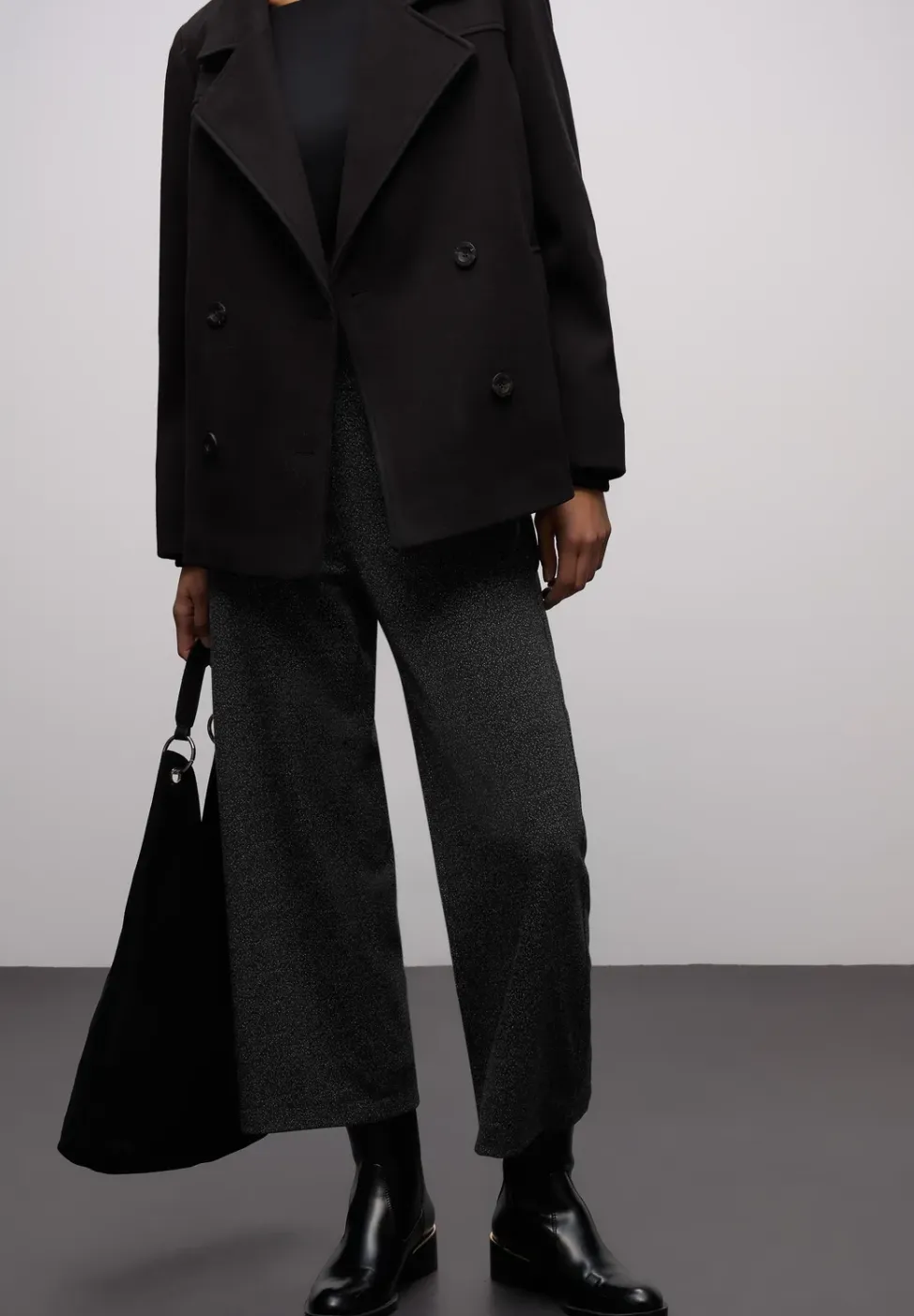 Culottes met een fijn patroon