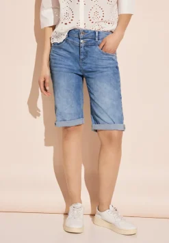 Denim bermudashort