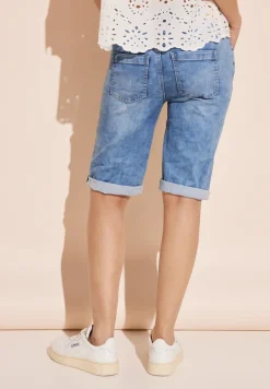 Denim bermudashort