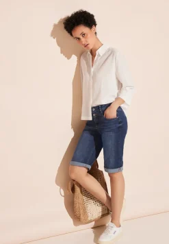 Denim bermudashort