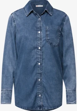 Denim blouse