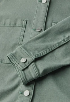 Denim jack met borstzakken