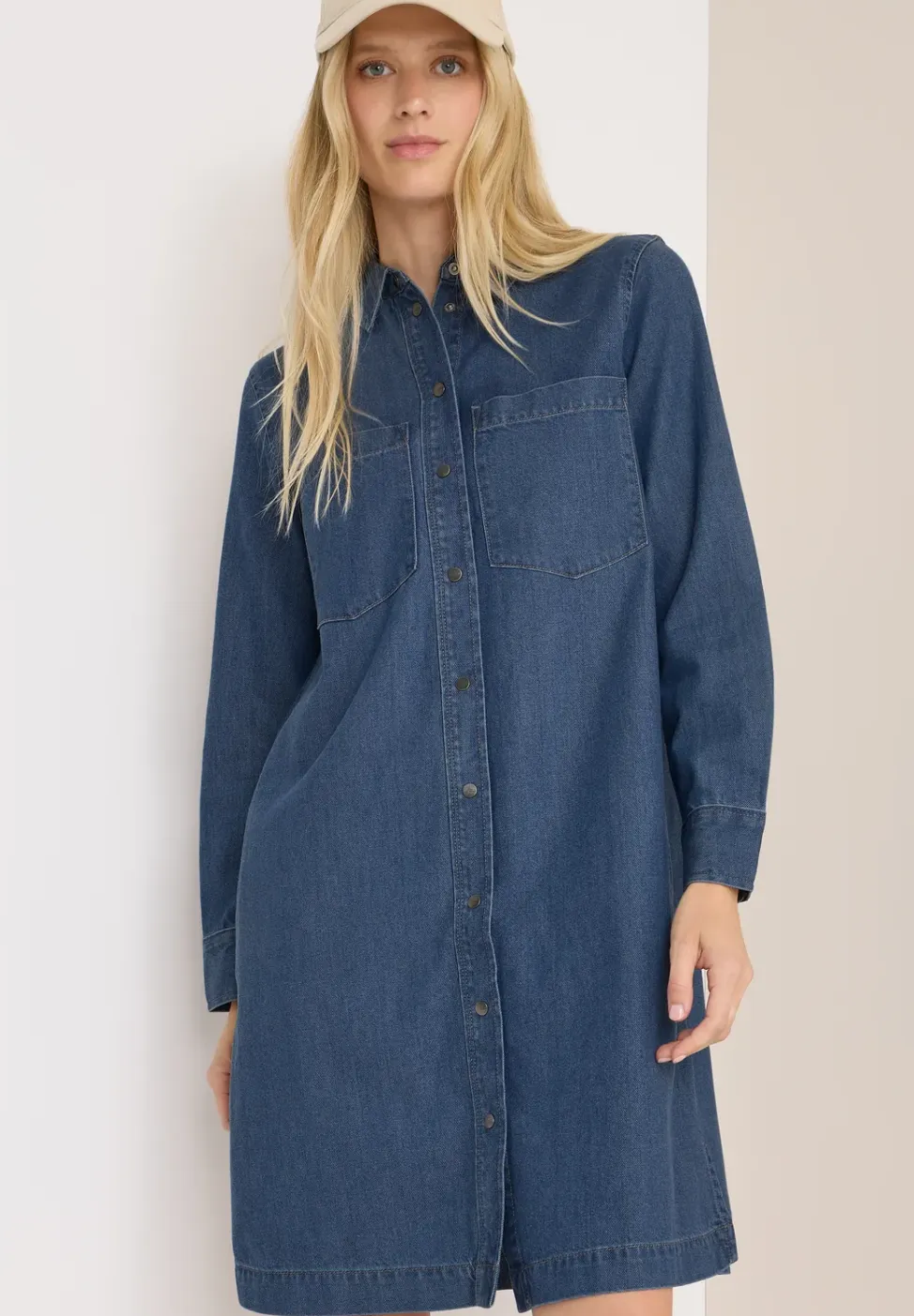Denim-look jurk