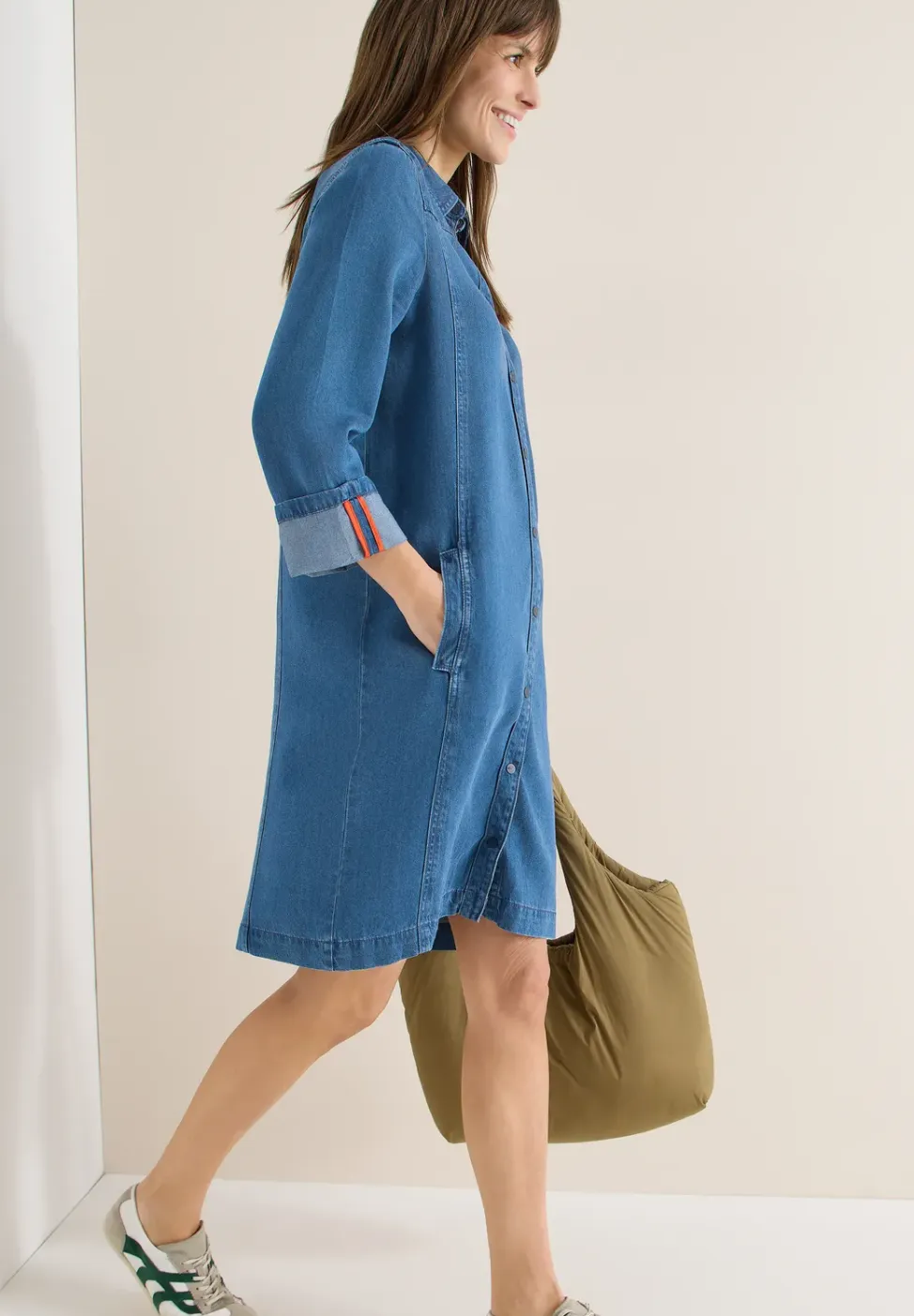 Denim-look jurk