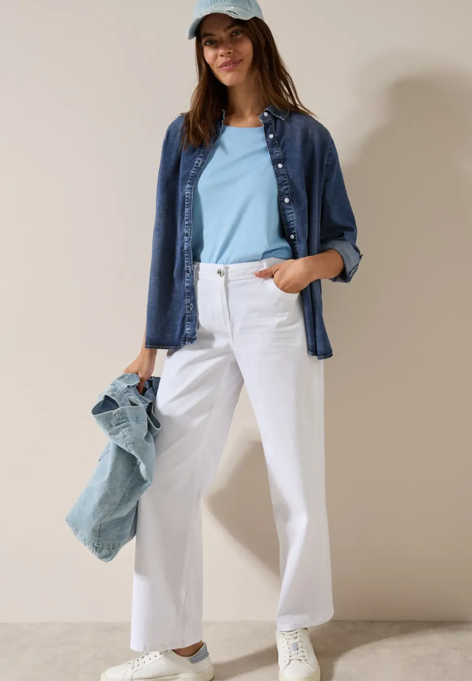 Denim overhemd