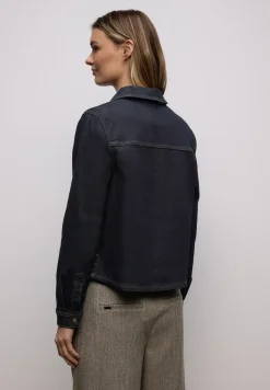 Denim overhemd blouse