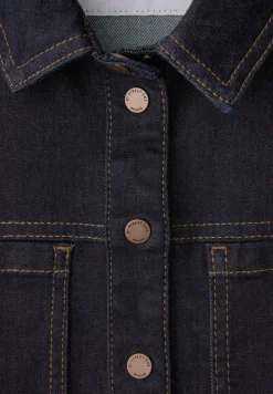 Denim overhemd blouse