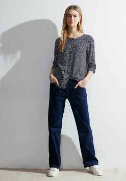 Dobby viscose blouse