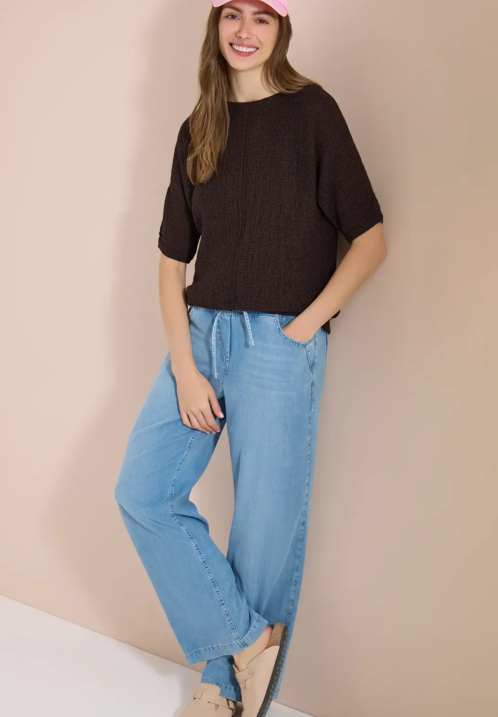 Dolman-trui met boothals