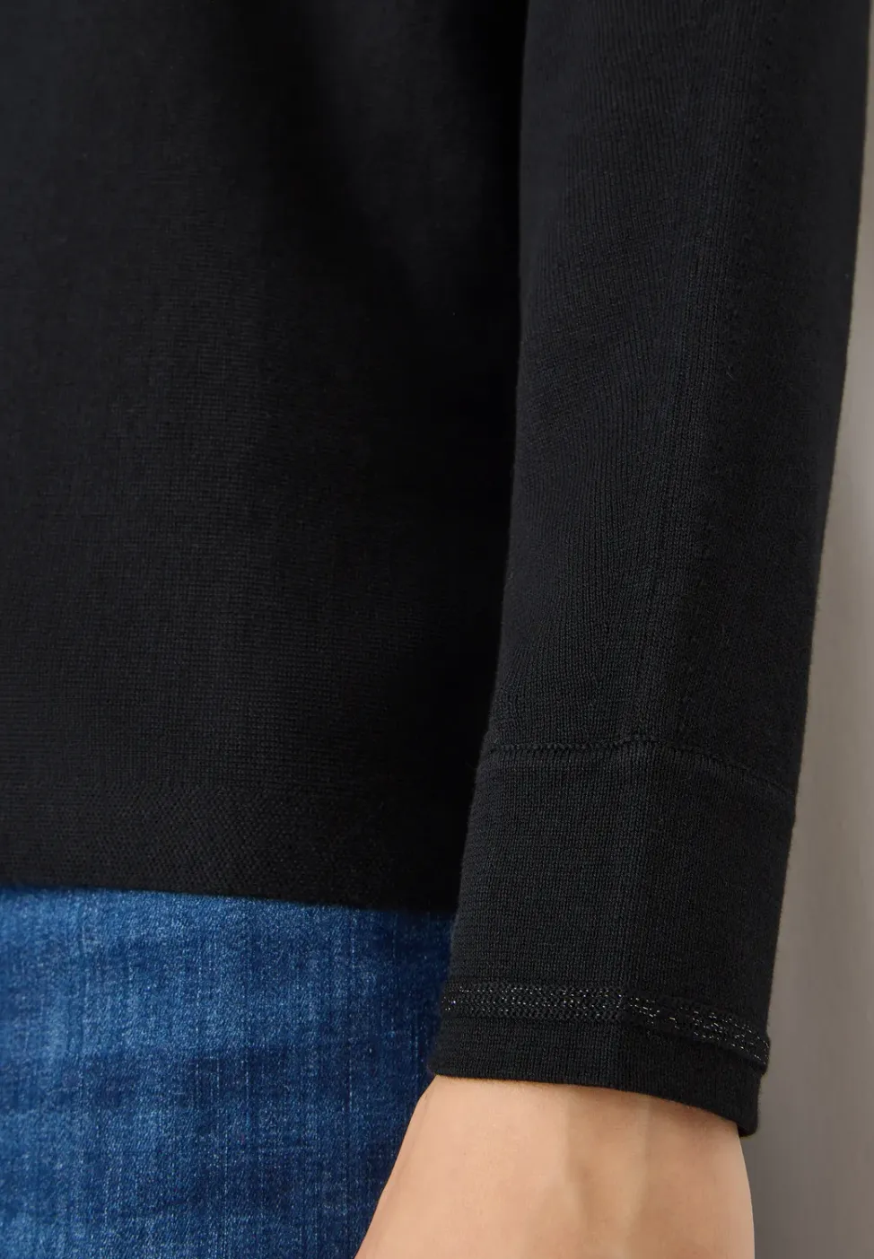 Dolman-trui met glitter