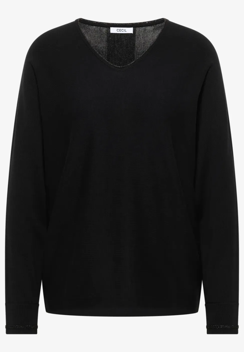 Dolman-trui met glitter
