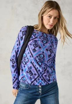 Donzig shirt met lange mouwen