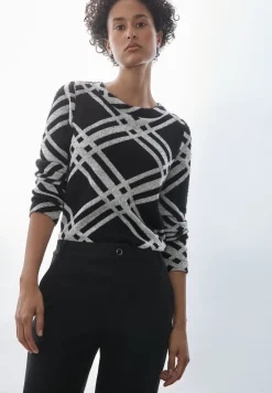 Donzig shirt met lange mouwen