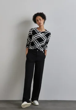 Donzig shirt met lange mouwen