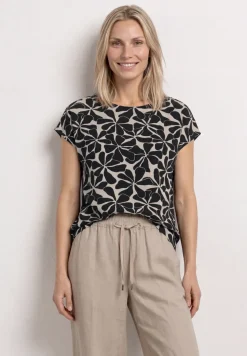 Dropped Shoulder Shirt mit Print