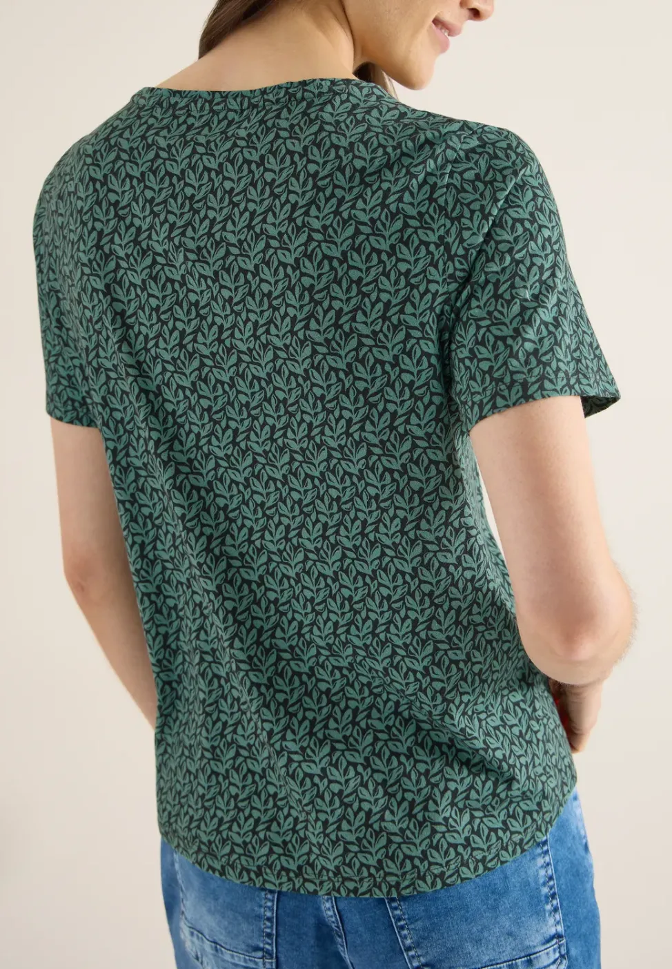 Eenvoudig T-shirt met minimalistische print