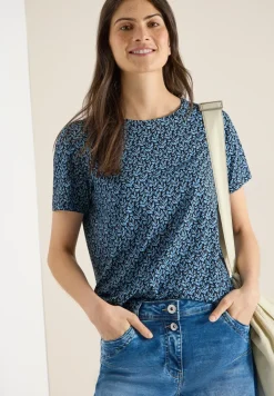 Eenvoudig T-shirt met minimalistische print