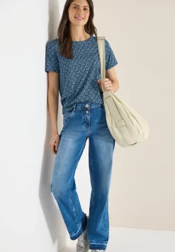 Eenvoudig T-shirt met minimalistische print