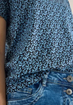 Eenvoudig T-shirt met minimalistische print