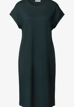Effen jersey jurk