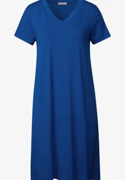Effen jersey jurk