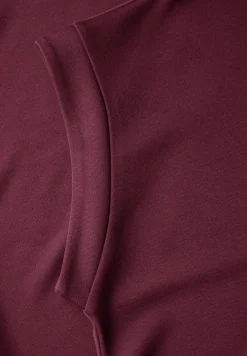 Effen jersey jurk