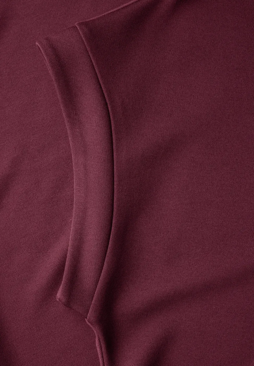 Effen jersey jurk