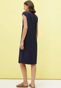 Effen jersey jurk