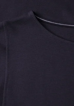 Effen jersey jurk