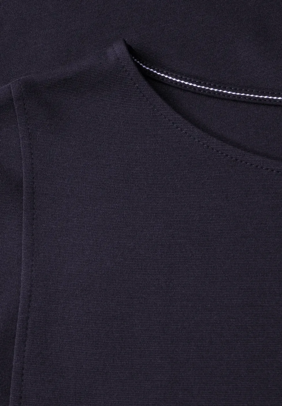Effen jersey jurk