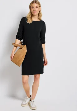 Effen jersey jurk