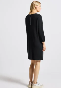 Effen jersey jurk