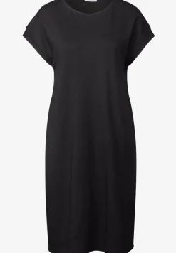 Effen jersey jurk