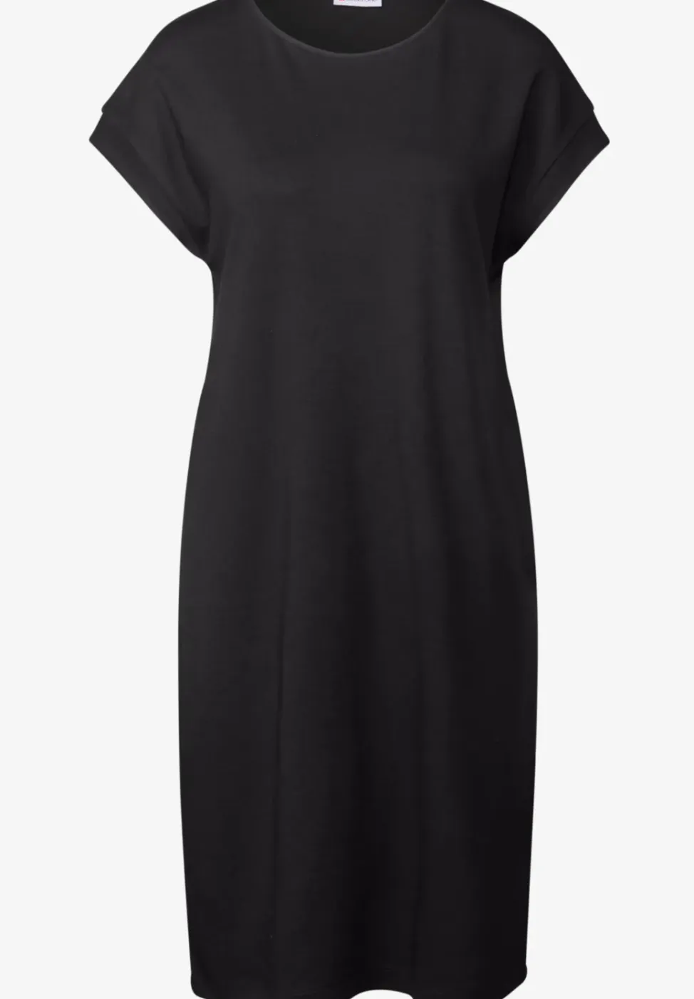 Effen jersey jurk