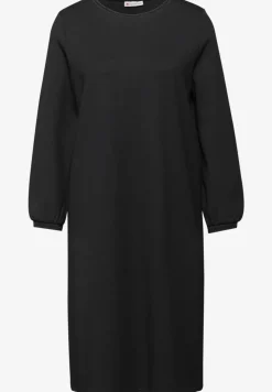 Effen jersey jurk