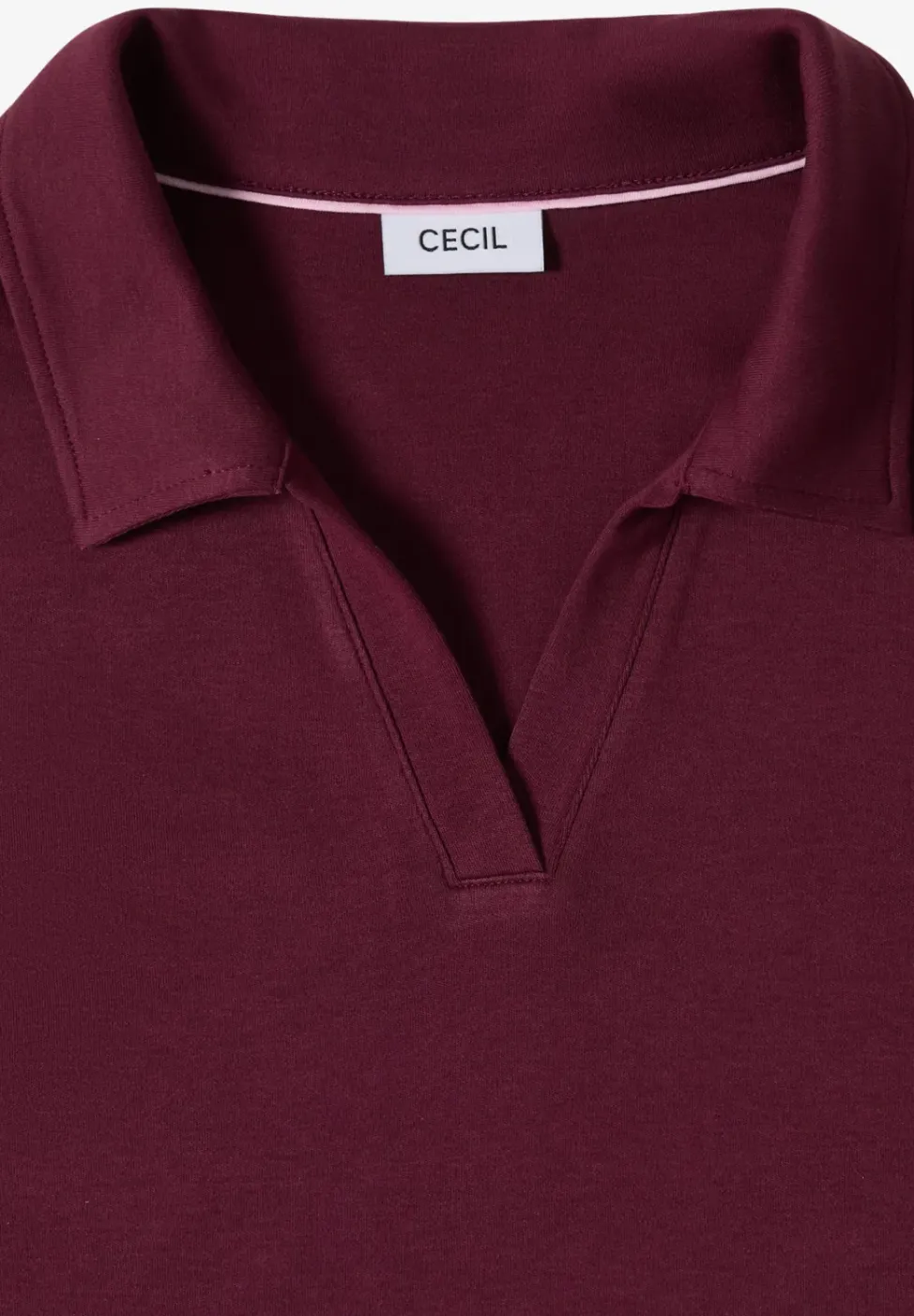 Effen poloshirt met korte mouwen
