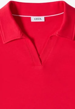 Effen poloshirt met korte mouwen