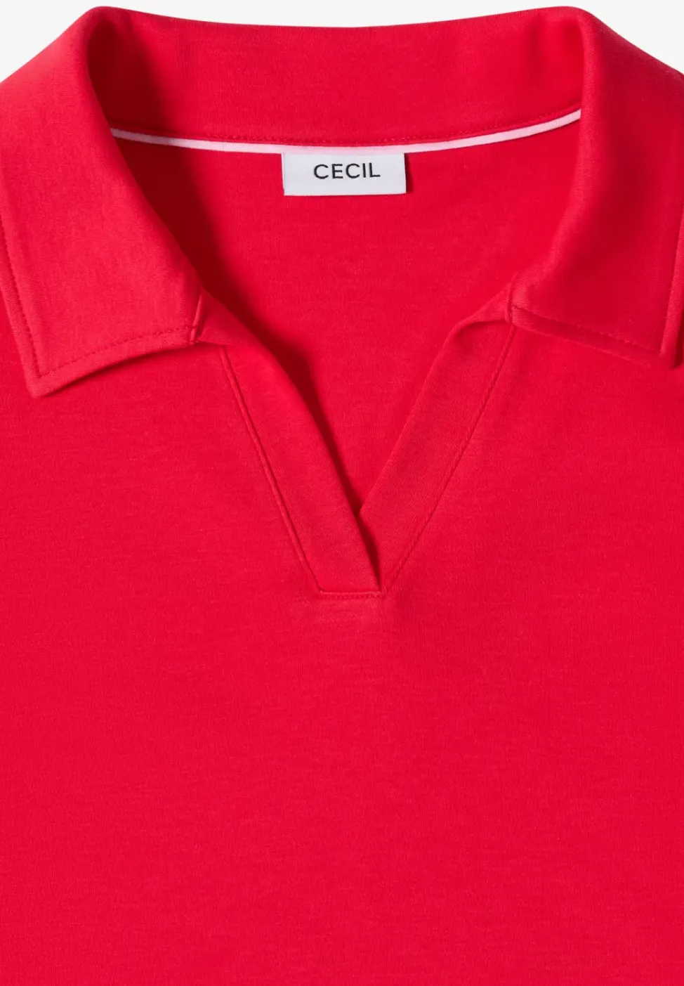 Effen poloshirt met korte mouwen