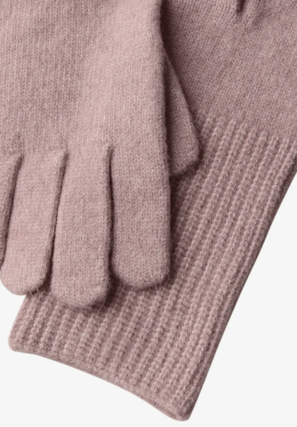 Fijn gebreide handschoenen