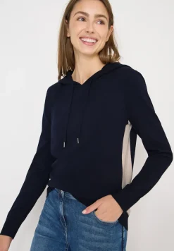 Fijn gebreide hoodie