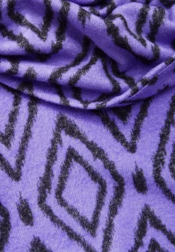 Fluffy shirt met print