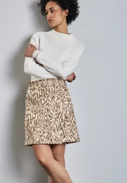Fluwelen paperbag rok