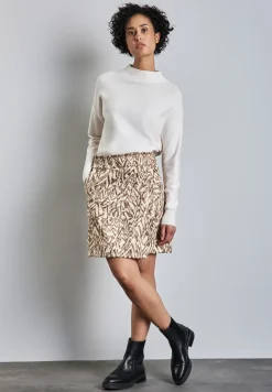 Fluwelen paperbag rok